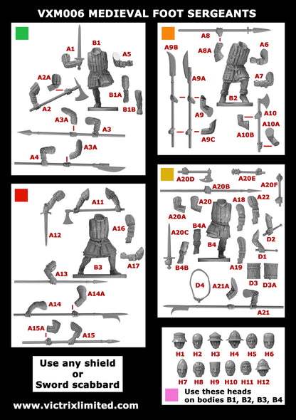 Medieval Foot Sergeants