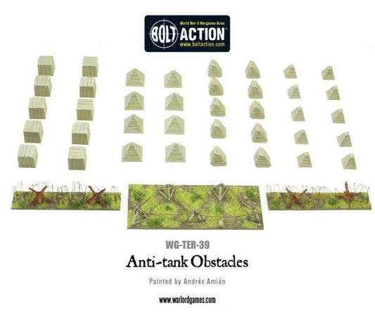 Anti-tank obstacles plastic boxed set