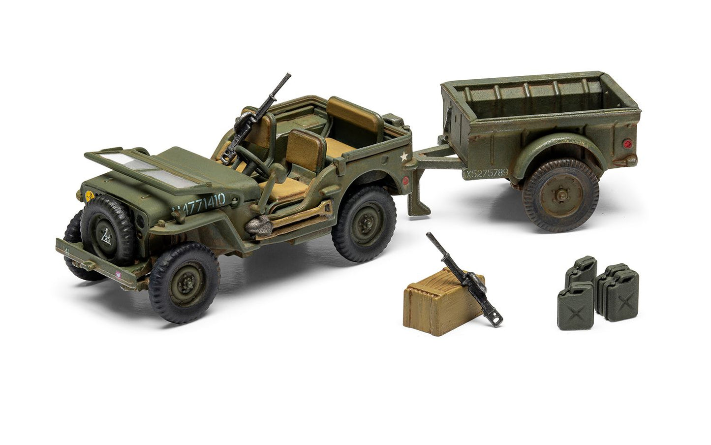 Airfix 1:72 Willys MB Jeep Starter Set