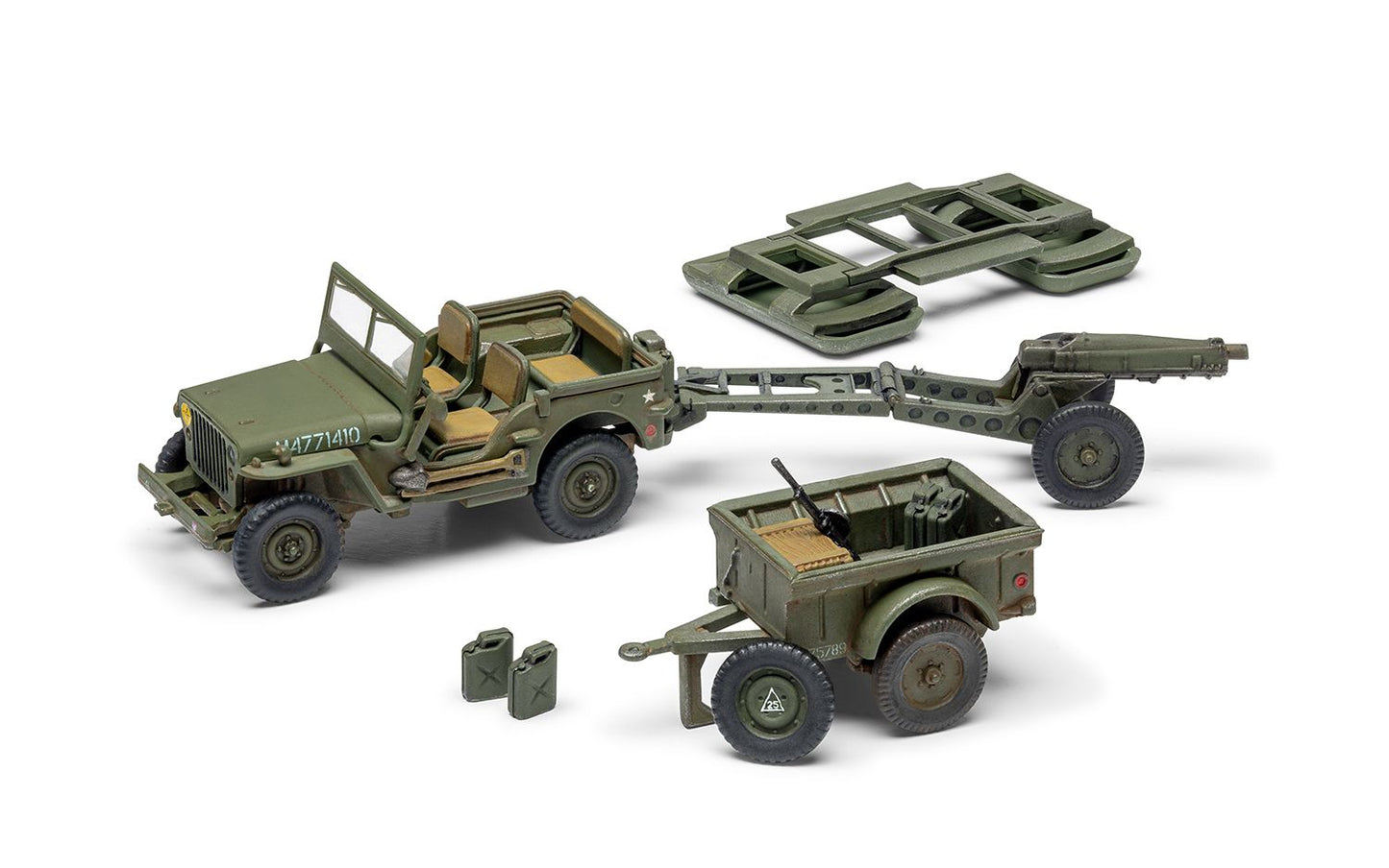 Airfix 1:72 Willys MB Jeep Starter Set