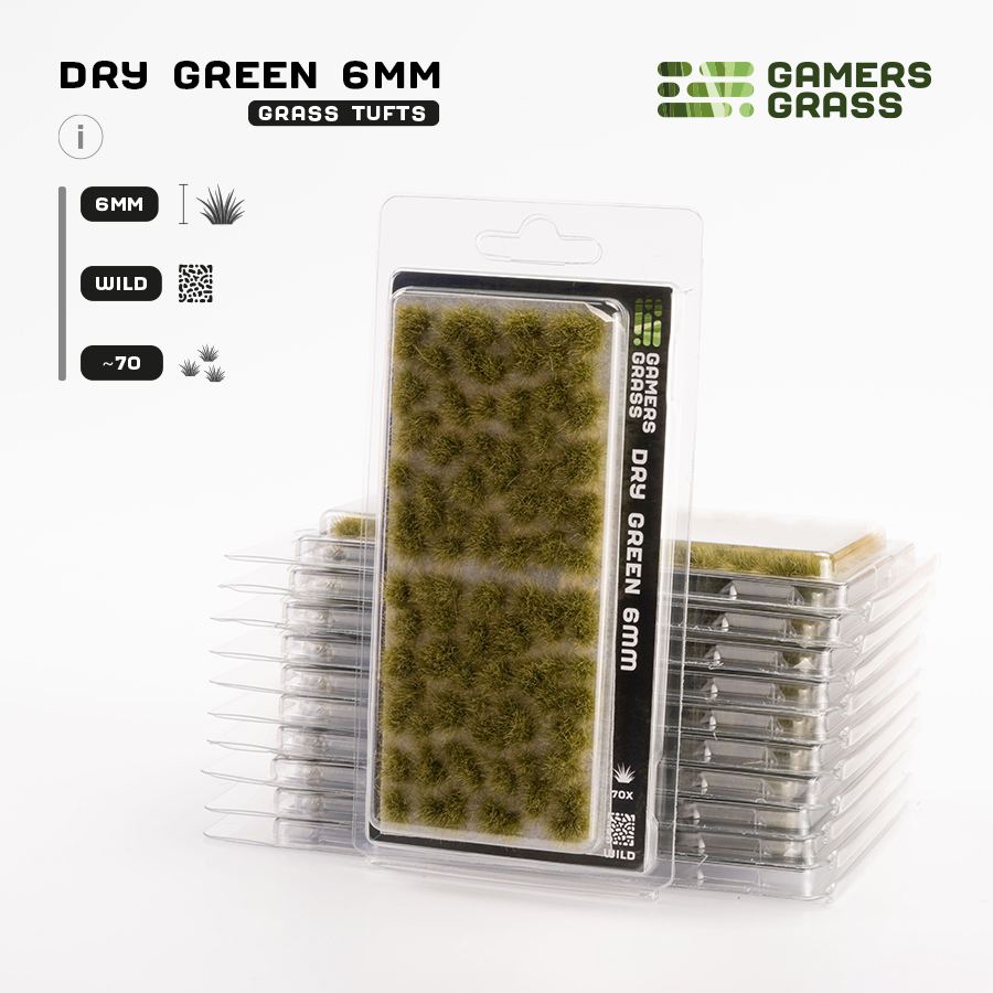 Gamer's Grass Dry 6mm Tufts Wild